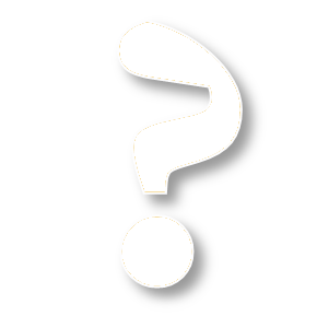 Punto interrogativo Trasparente
